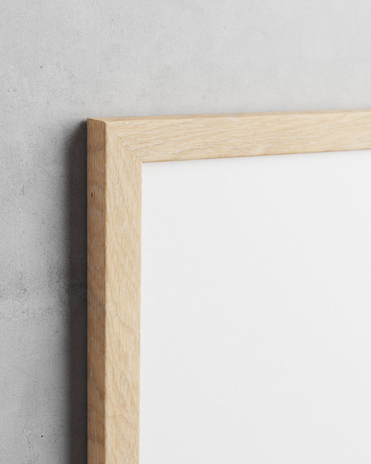 Copenhagen (15x15mm), Hvidkalket Eg – Finer