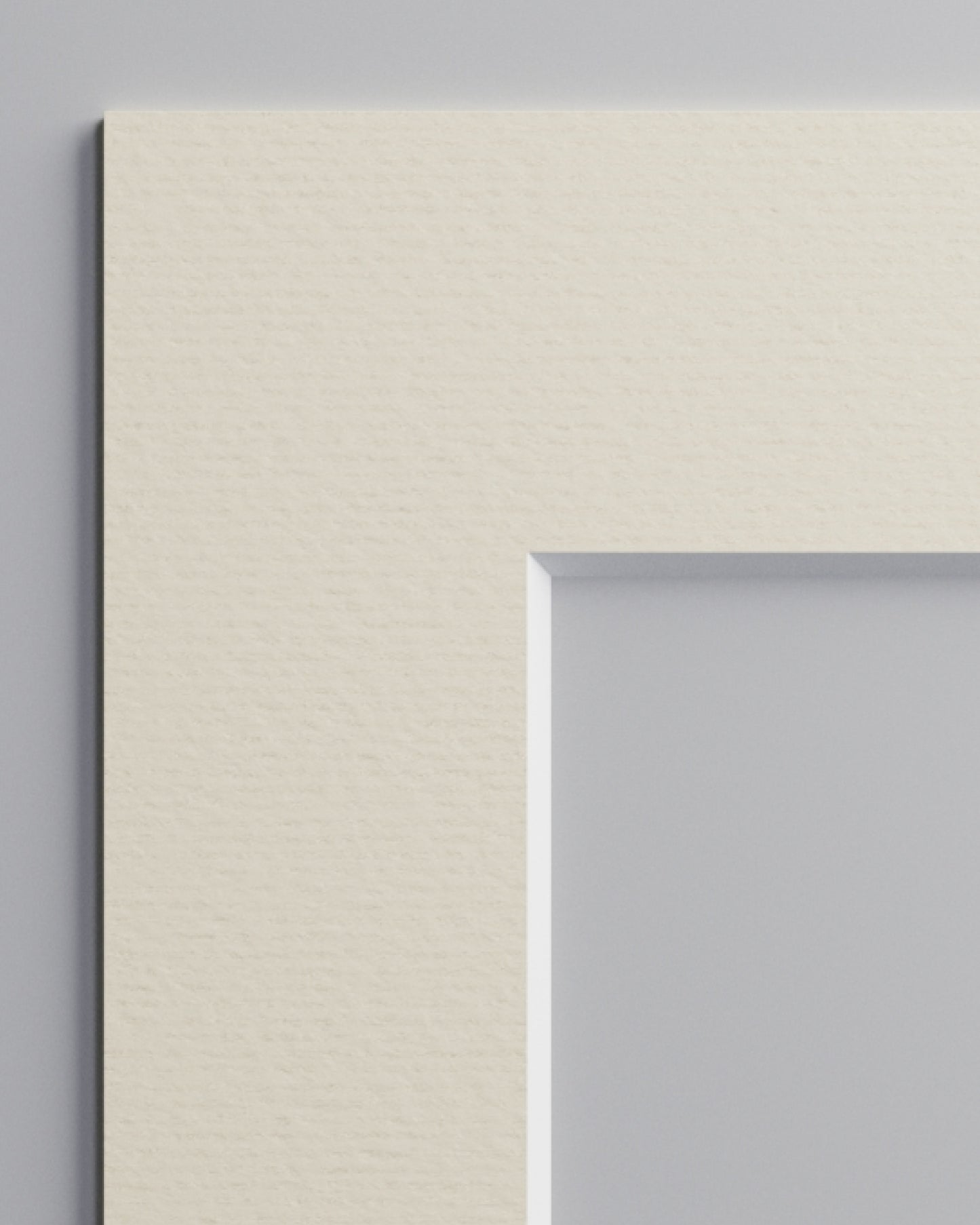 Passepartout Creme (Hvid kerne)