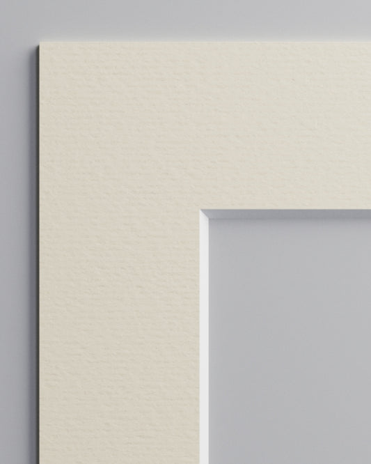 Passepartout Creme (Hvid kerne)