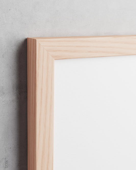 Helsinki (20x20mm), Natur Eg - Massiv