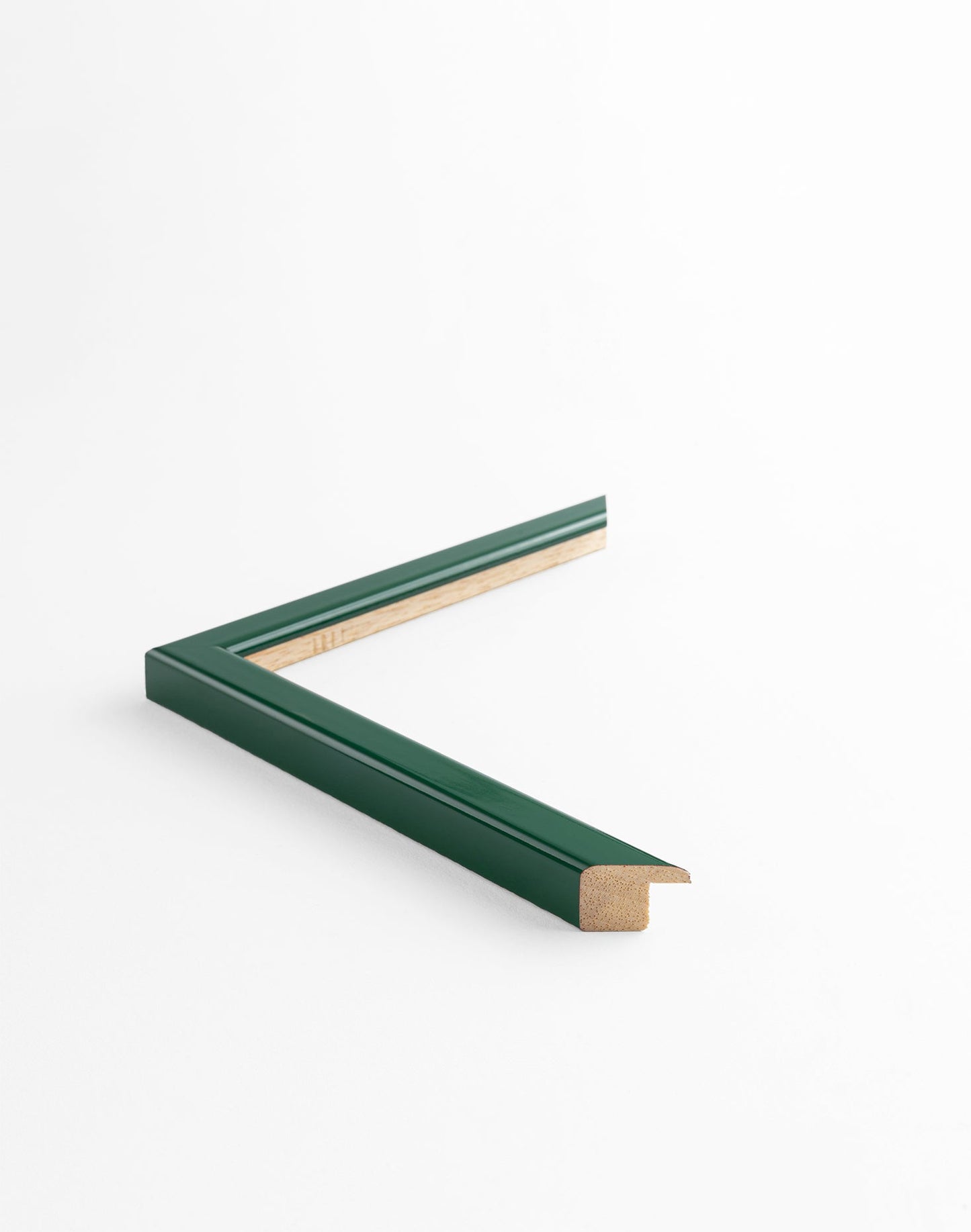 Rammeprøve: Stockholm (13x13mm),  
Mørkegrøn - Blank