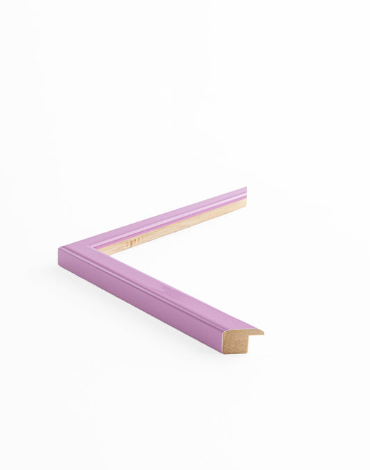 Rammeprøve: Stockholm (13x13mm),  
Lyselilla - Blank